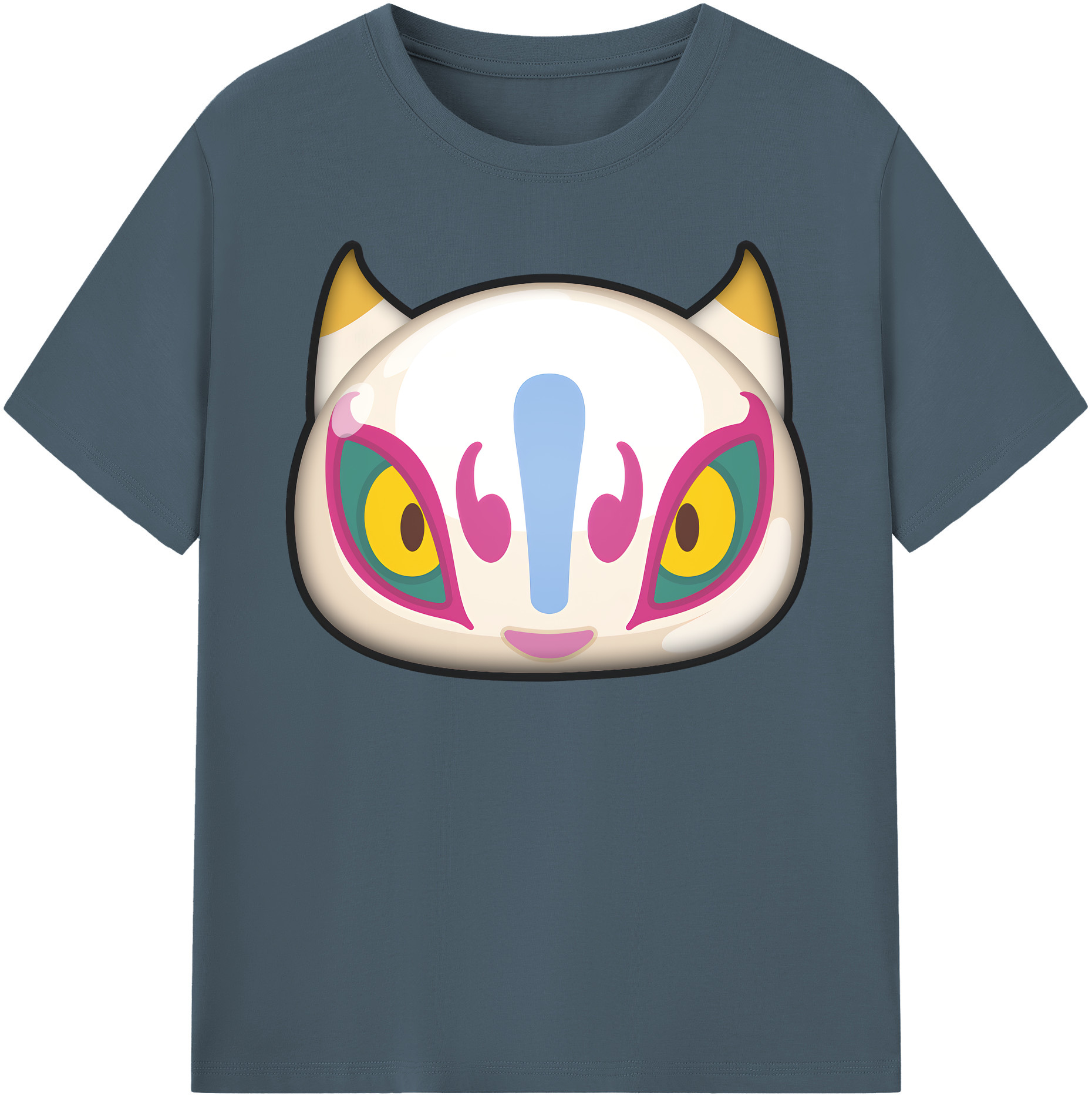 （画像用） 妖怪ウォッチ Yo-kai Watch 綿100％半袖Tシャツ（フロントプリント）